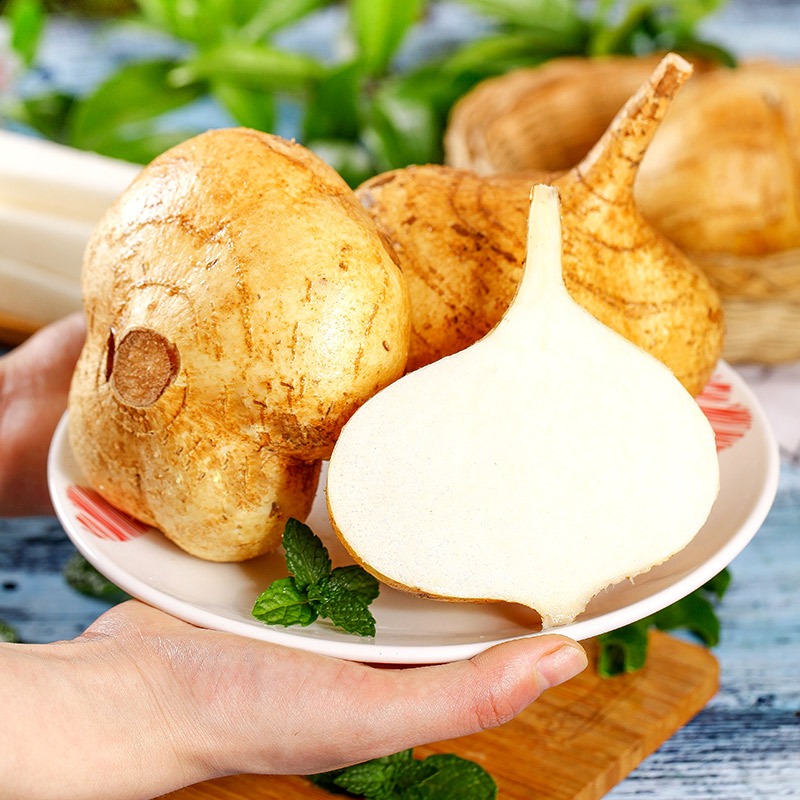广西凉薯新鲜现挖白地瓜萝卜9斤农家特产清甜水果土番薯白心即食 - 图1
