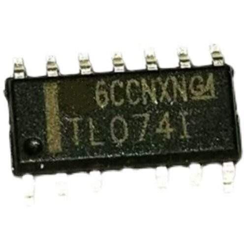 低噪声JFET输入运算放大器 TL074IDR SOP-14 丝印TL074I 可直拍 - 图0
