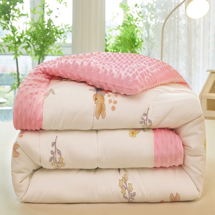 开学季学生被A类水洗棉豆豆被按摩被豆豆毯春秋被宿舍冬被芯四季,淘宝优惠券,粉丝福利购,淘宝优惠卷