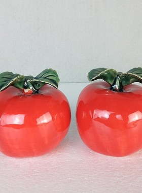 荔枝满堂红陶瓷摆件石湾公仔