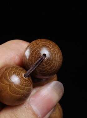 六道木手串手链男女士佛珠文玩紫檀木沉香桃木金刚菩提根降龙木