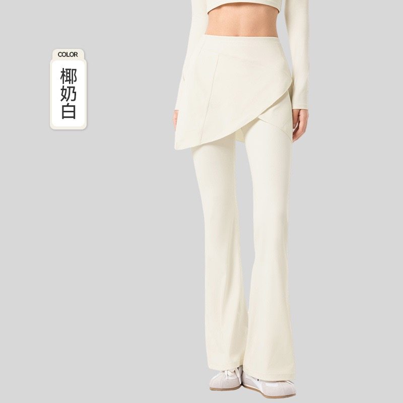 瑜伽裤女2025新款带屁帘喇叭裤普拉提训练裤修身显瘦健身裤,淘宝优惠券,粉丝福利购,淘宝优惠卷