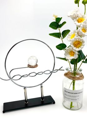 【金属多球底座】水晶球工艺品底座球托蛋雕托金属多球工艺品支架