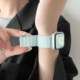Suitable for Xiaomi bracelet 9pro watch strap chain silicone magnetic suction 8por version wristband girls 7 high-end watch5 Redmi smart sports watch chain redmiwatch4 new product eighty-nine generation