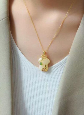 s925银锦衣玉食旗袍款式吊坠项链