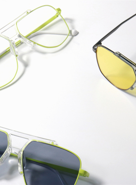 未来感飞行员式uv400太阳眼镜