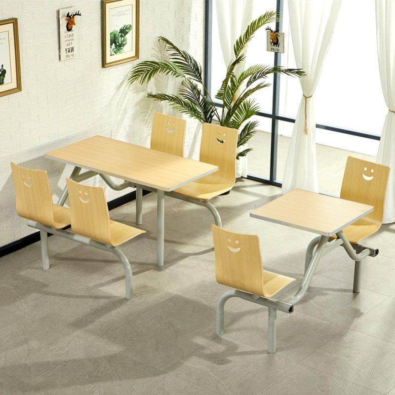 食堂餐桌椅员工饭堂不锈钢连体支架4人8人小吃店快餐桌简单经济型,淘宝优惠券,粉丝福利购,淘宝优惠卷