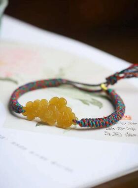 满糖色梅花且末糖料手链