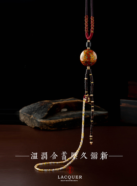 DONGUAN大漆毛衣链男女款国潮