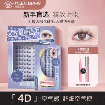 Milan Diary Flashover Sun Flowers Fake Eyelash Woman Nature Emulation New Hand Cartoon Grafting Trilogy Undereye Eyelash