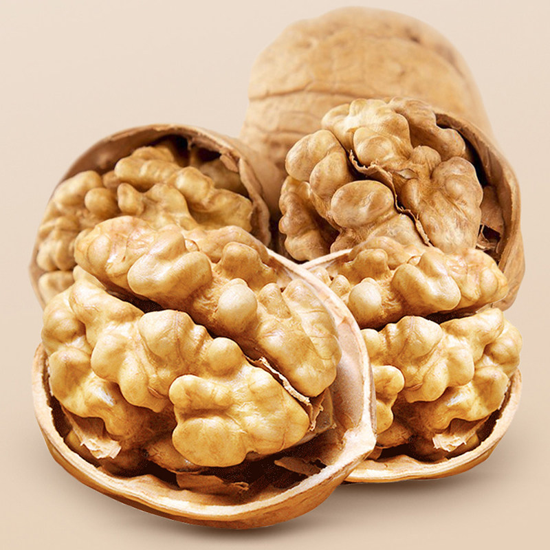百粒哆嘴强大脑2021新货阿克苏核桃 百粒哆纸皮/薄皮核桃
