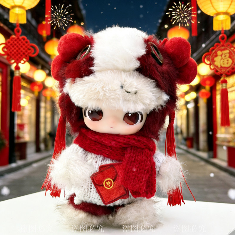 通关马系列马力全款公仔盲盒毛衣新年冬季换装配饰搪胶公仔衣服,淘宝优惠券,粉丝福利购,淘宝优惠卷