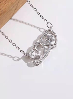 灵动风小众设计生日锁骨链送女友