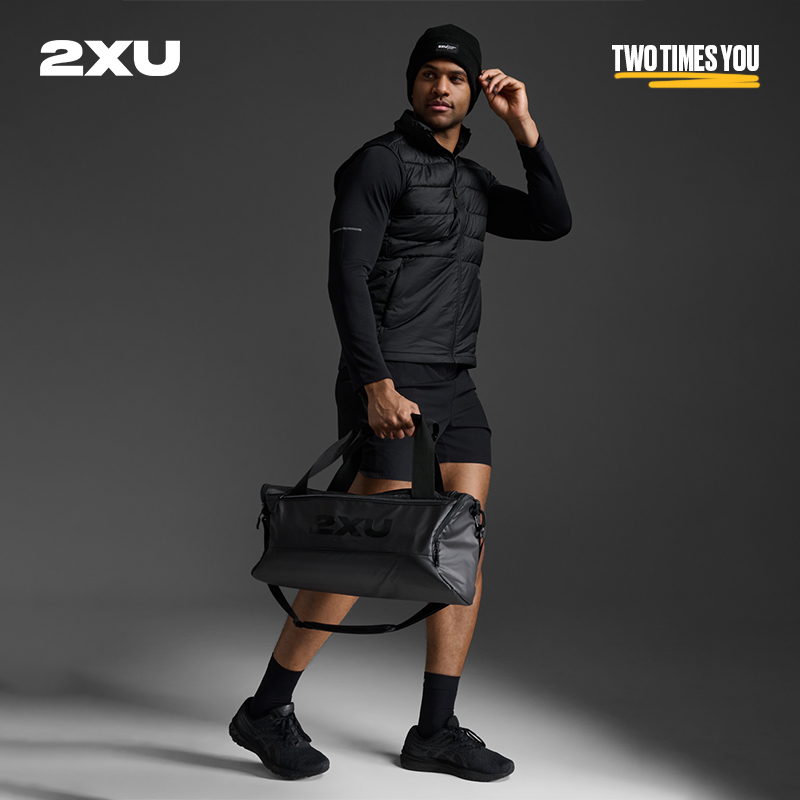 2XU Commute系列男士运动户外加厚防风秋冬保暖马甲跑步轻盈透气