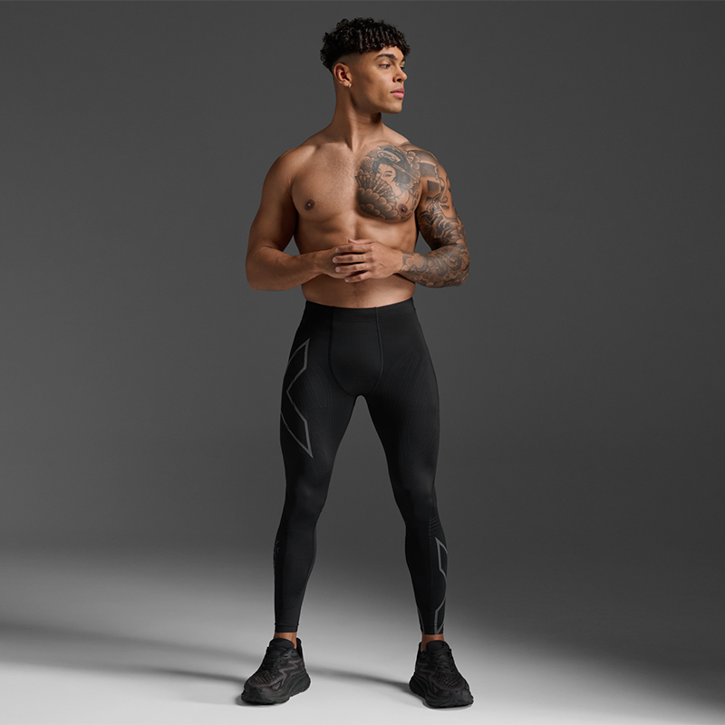 【旗舰裤】2XU Light Speed系列男士压缩长裤MCS紧身裤专业跑步裤