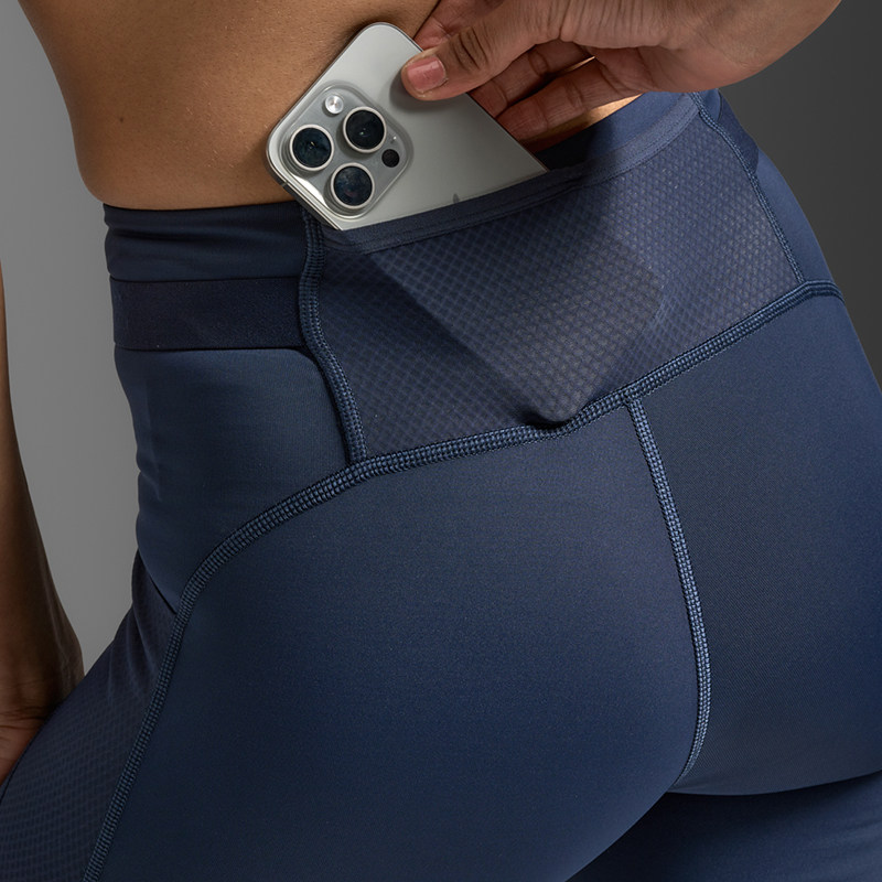 2XU Aero系列女士高腰压缩长裤网面跑步马拉松跑步裤越野跑多口袋,淘宝优惠券,粉丝福利购,淘宝优惠卷