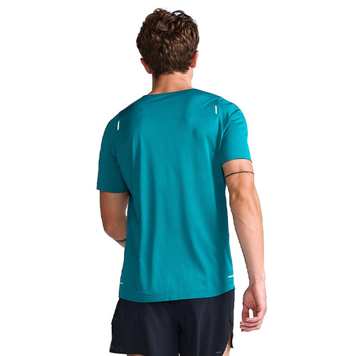 2XU Light Speed系列男透气速干t恤跑步上衣吸汗户外马拉松短袖 - 图2