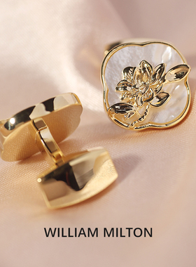 WILLIAMMILTON镜花辞法式袖扣
