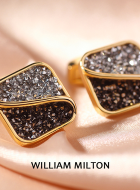 WILLIAMMILTON新款暗夜流光袖扣