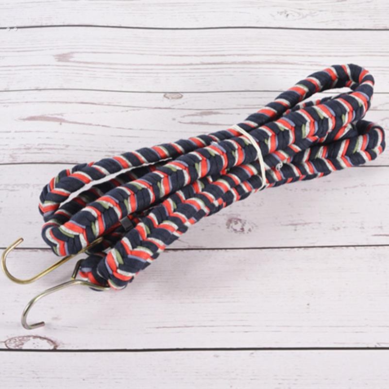 新款摩托车绑带行李绳电动自行车牛筋橡皮筋弹力绳捆绑带快递货绳 - 图2