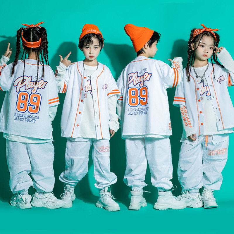 街舞儿童潮服酷帅少儿hiphop炸街童装嘻哈男女童潮牌春节表演服装,淘宝优惠券,粉丝福利购,淘宝优惠卷