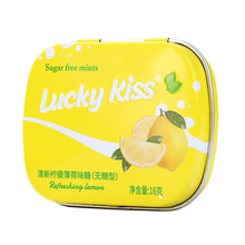 luckykiss无糖薄荷糖接吻糖清新口气16g