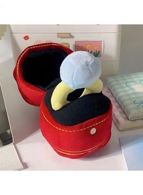 超大钻石玩偶戒指套装搞怪毛绒巨大号创意生日礼物爱心女生戒子