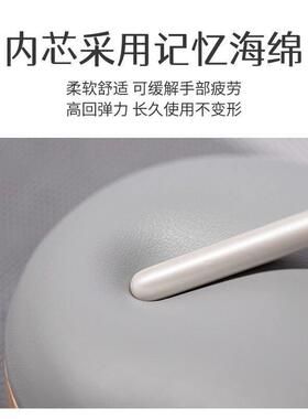 俄式简约风美甲手枕套装手枕垫桌垫斜面原木皮质美甲店专用工具