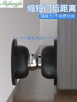 Door suction free of punch the new anti-banging door stoppers silicone ground suction of the door fixed toilet short magnetic