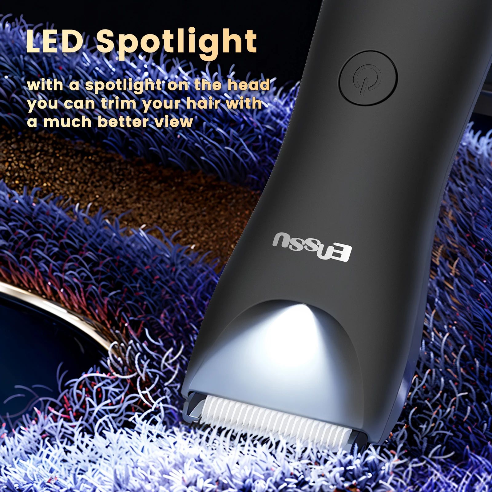 Professional Groin Body Hair Trimmer Ball Shaver for Men Bod - 图3