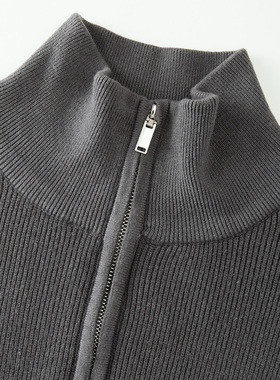 Da  Half Zipper Turtleneck Men's Inner Base Knitwear Pullove