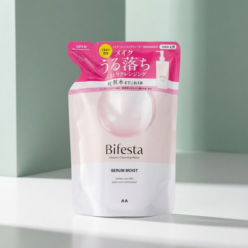 MANDOMBifesta深层卸妆洁肤水补充装360ml保湿型敏感肌适用进口版 - 图2