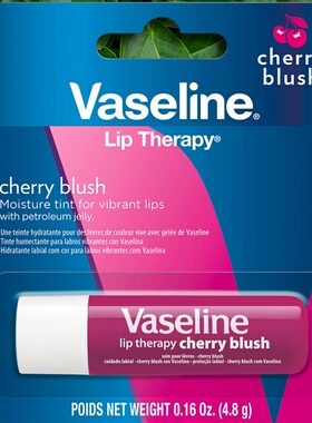 Vaseline凡士林樱桃修护润唇膏4.8g保湿滋润长效温和秋冬滋润保湿