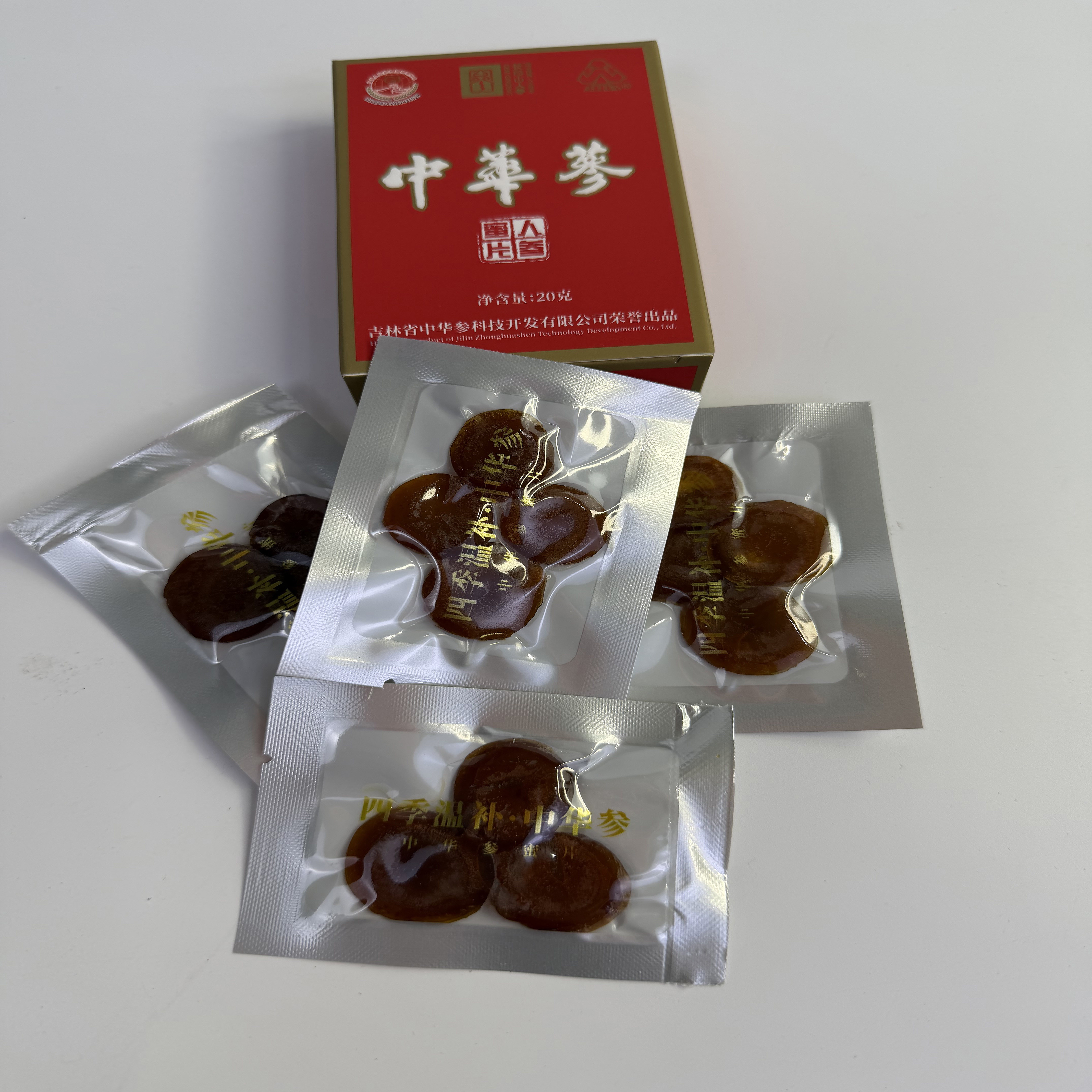 中华参人参蜜片蜂蜜鲜人参袋装养生泡茶长白山人参开袋即食汪特参,淘宝优惠券,粉丝福利购,淘宝优惠卷