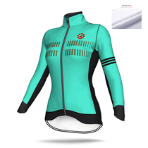 Winter Thermal Fleece Womens Pro Team Cycling Bicicleta