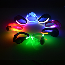 Bicycle LED lights Shoes Clip sports Safety Reflective Light