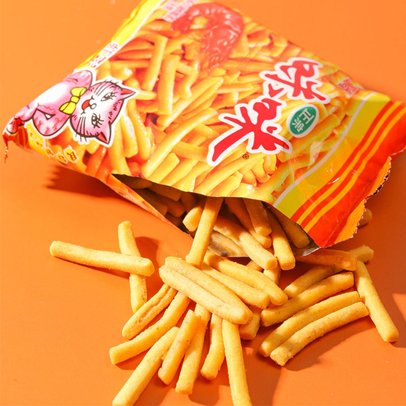 爱尚咪咪虾条薯片10g*20包网红礼包 聚味堂食品蔬菜干