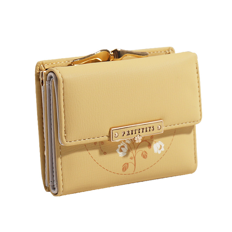 女士2021韩版新款印花短款零钱包 宝瑞芙钱包