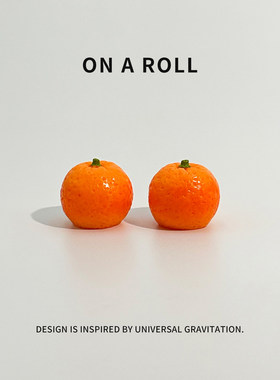 大橘大利桌面创意水果造型工位装