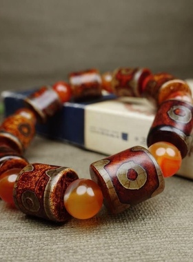 藏区回流老料高油包浆真品