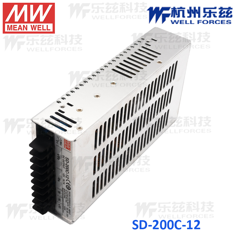 SD-200C-24台湾明纬200W直流电源36~72V转12V/48/5VDC-DC转换电源 - 图1