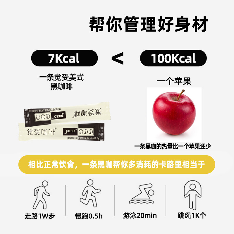 Different Feeling 觉受咖啡 美式黑咖啡 2盒共24杯 天猫优惠券折后￥10.6包邮（￥15.6-5）