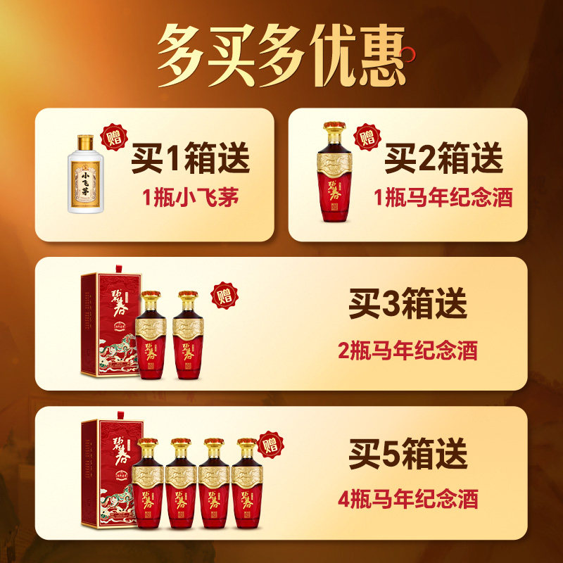 碧春酒复兴15号酱香型白酒整箱老酒53度500ml*6纯粮食官方旗舰店