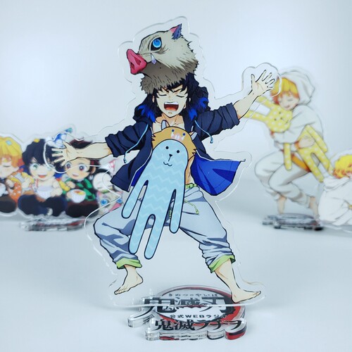 鬼灭之刃周边炭治郎灶门祢豆子我妻善逸嘴平伊之助动漫周边立牌 - 图3