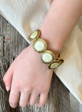 复古滴釉手链欧美复古个性