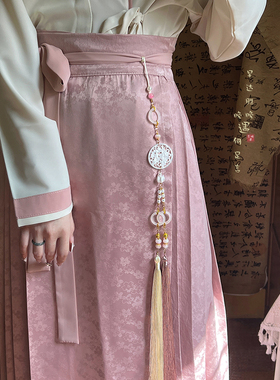 蝴蝶长流苏禁步国风古风腰佩