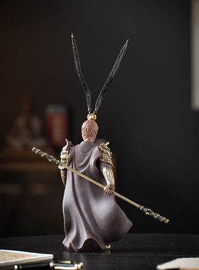 天命人黑色话齐天大圣孙悟空摆件