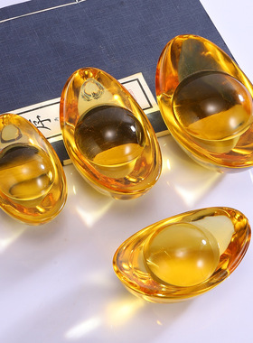 黄水晶元宝批发金元宝节日活动礼