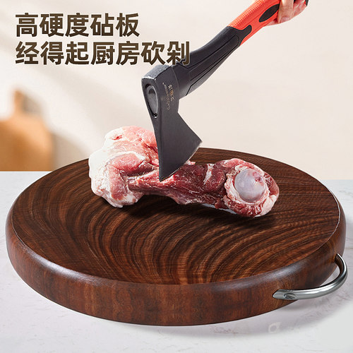 进口黑铁木砧板抗菌防霉家用切菜板实木案板商用加厚菜墩刀粘占板 - 图2