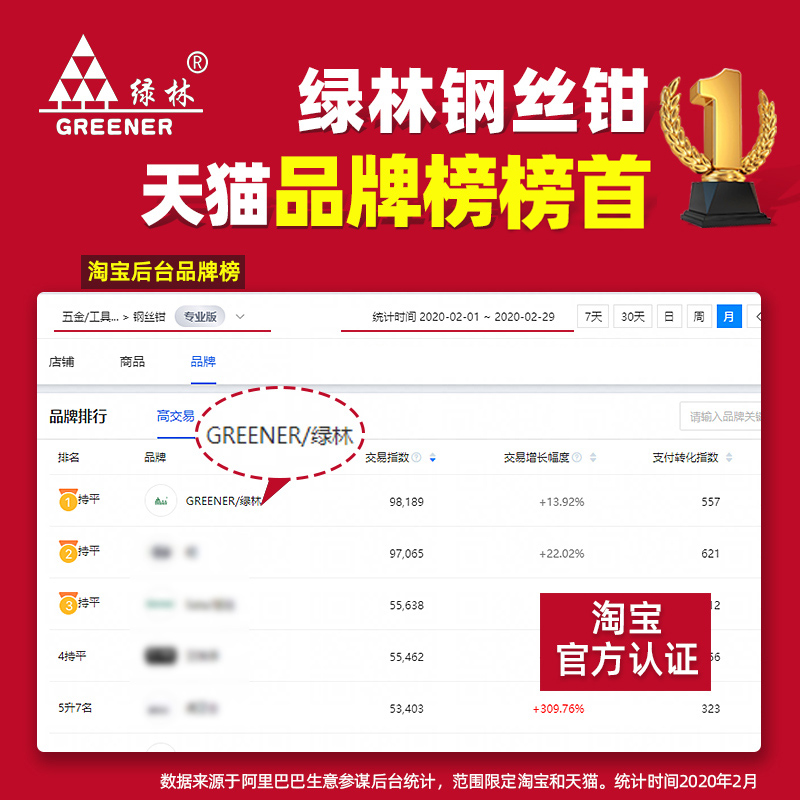 绿林老虎钳多功能钢丝钳万用斜口尖嘴钳电工专用五金工具大全钳子 - 图2